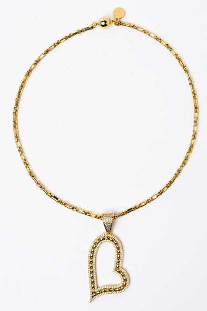 Love Letters Necklace - Gold