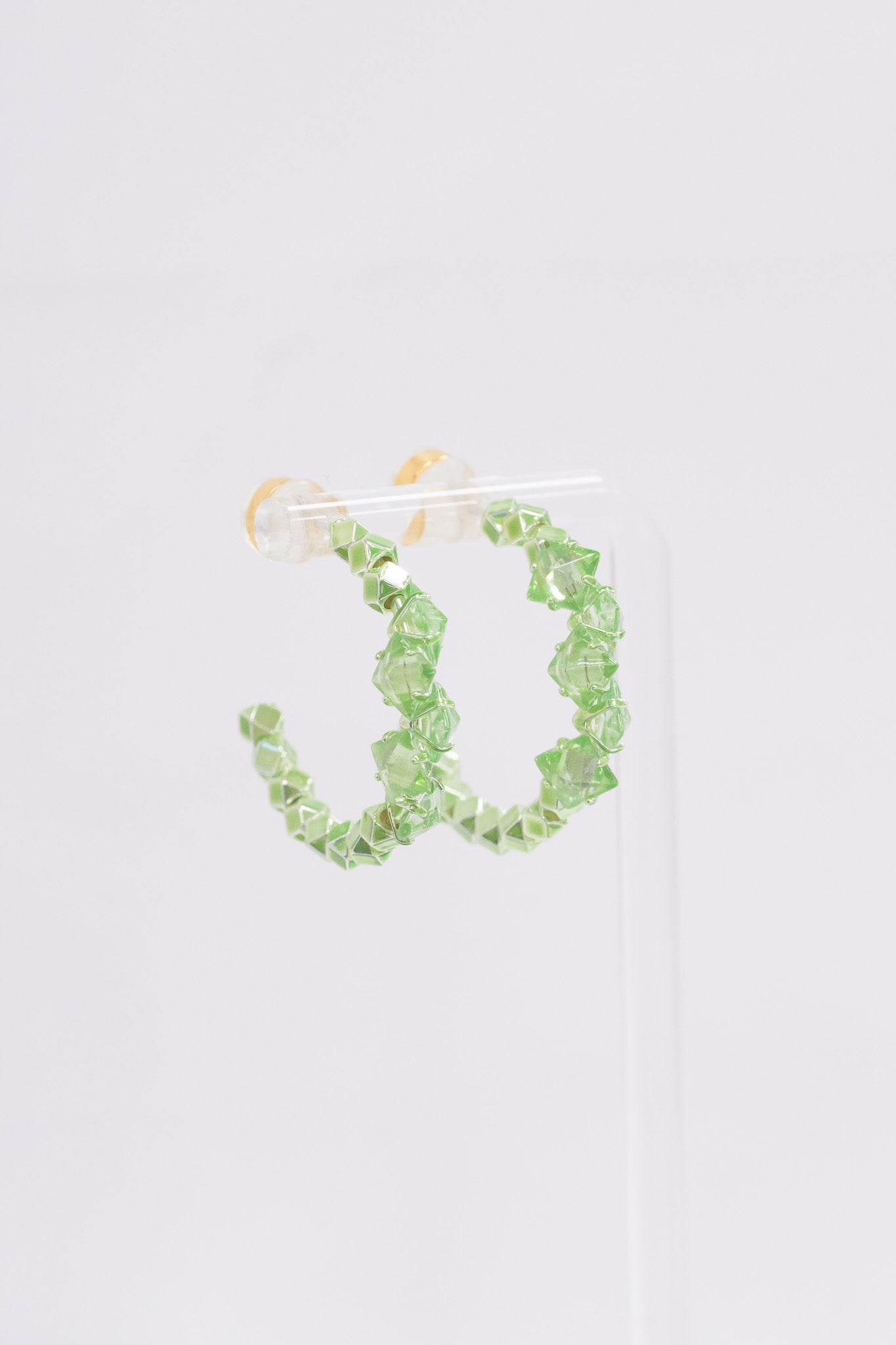 It Girl Earrings - Metallic Mint Magnolia