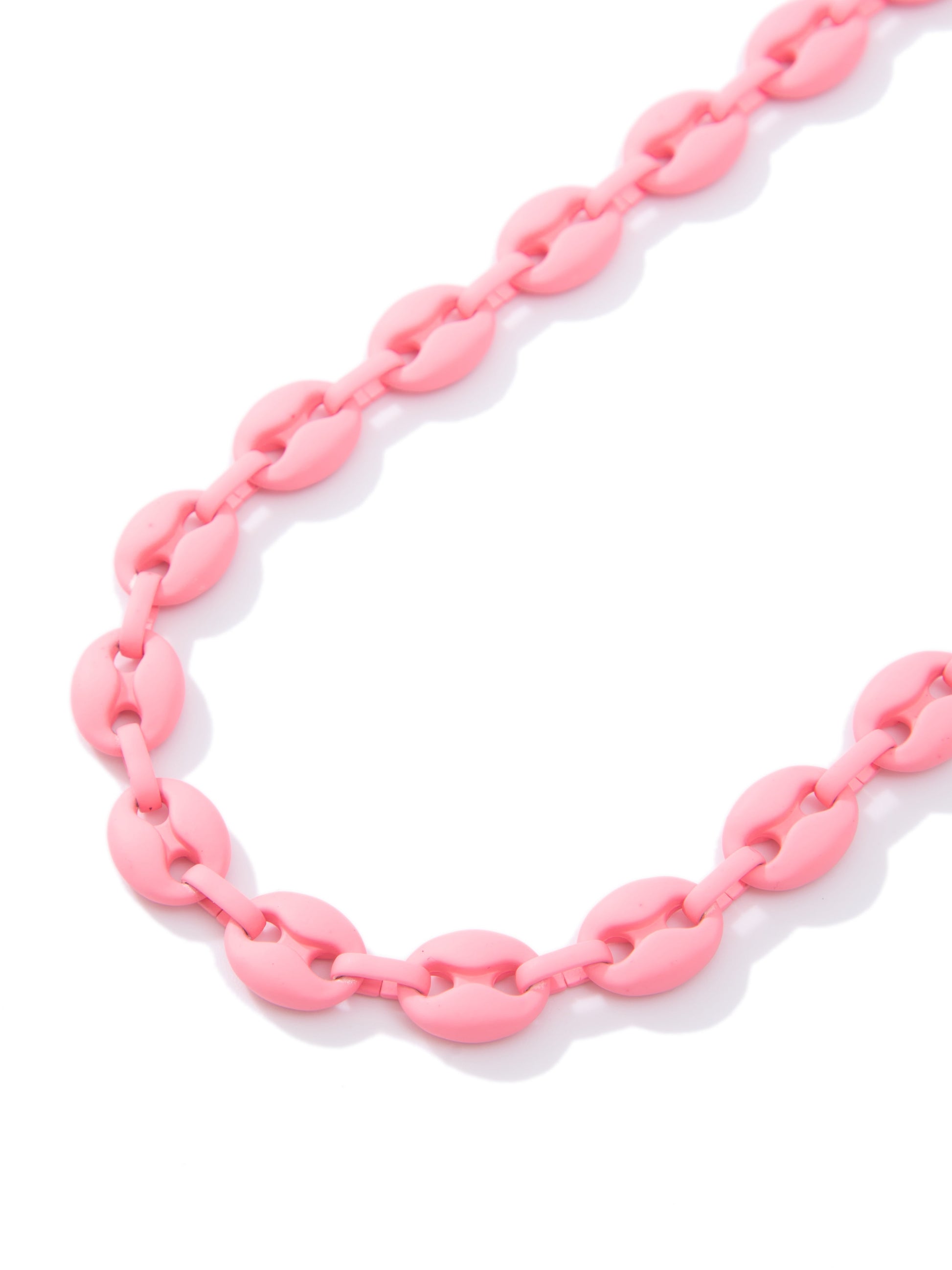 Alaia Necklace - Matte BAR Babe Pink