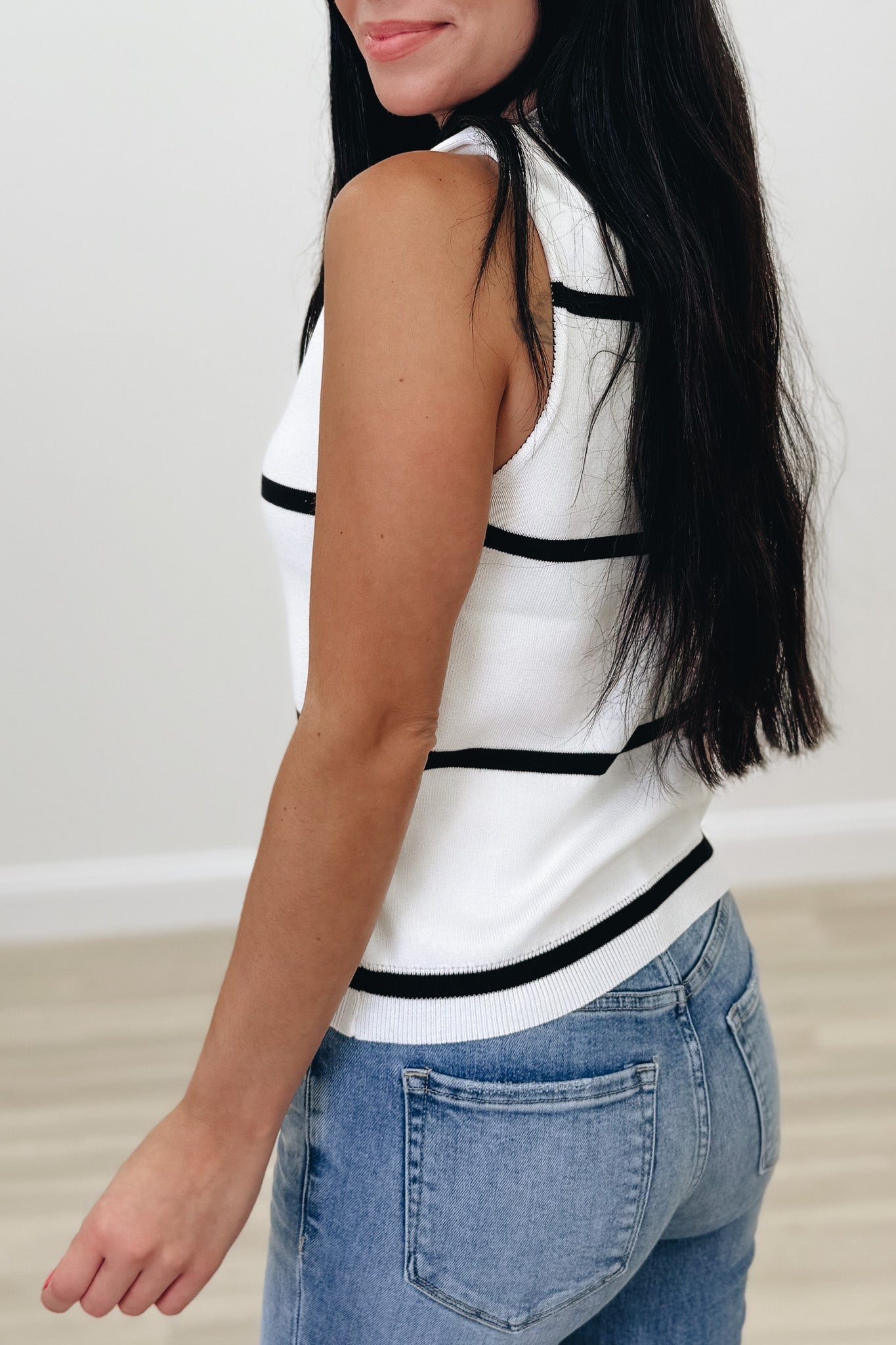Here For The Show Button Up Vest