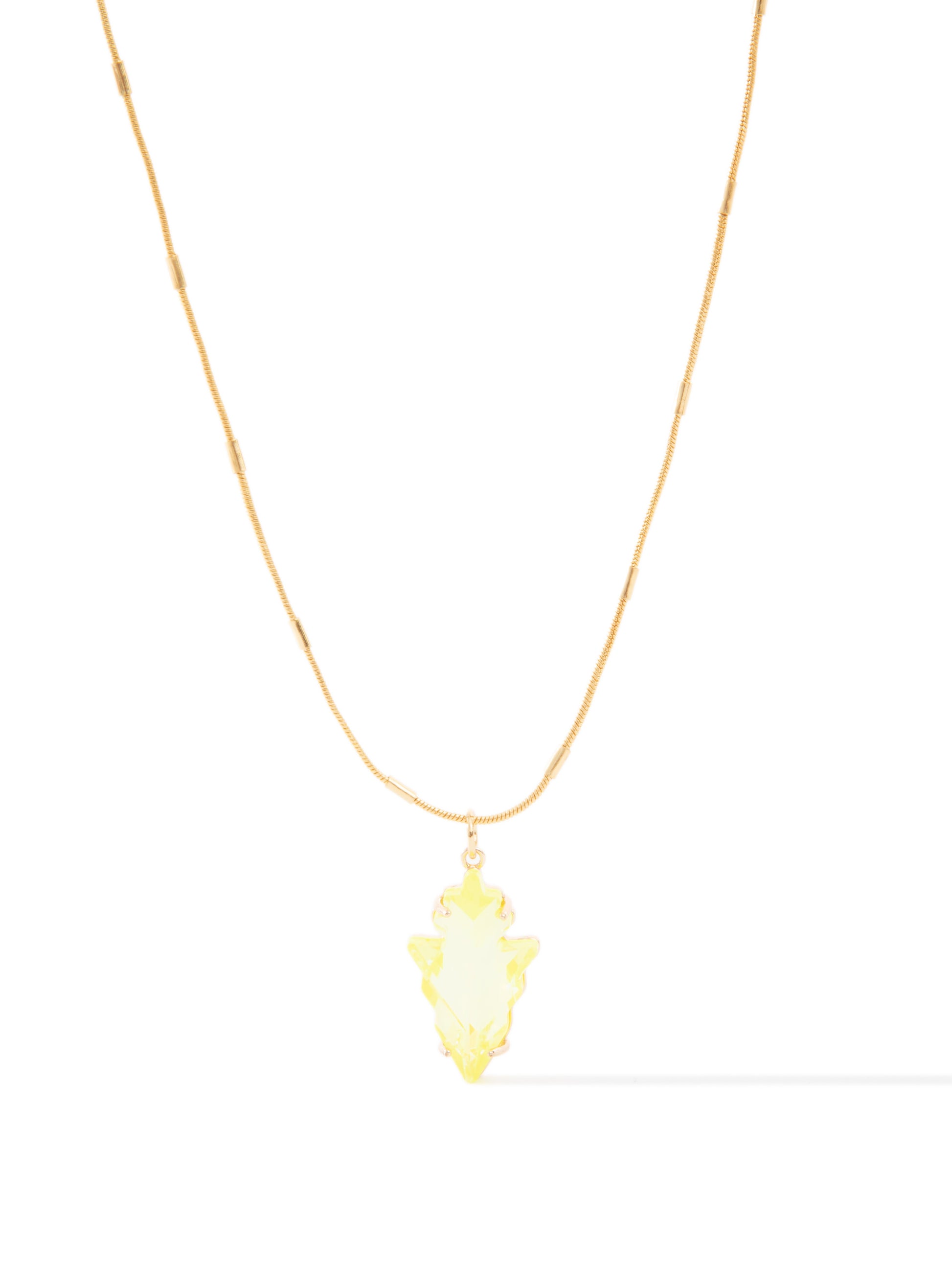 Cali Girls Necklace - Neon Yellow