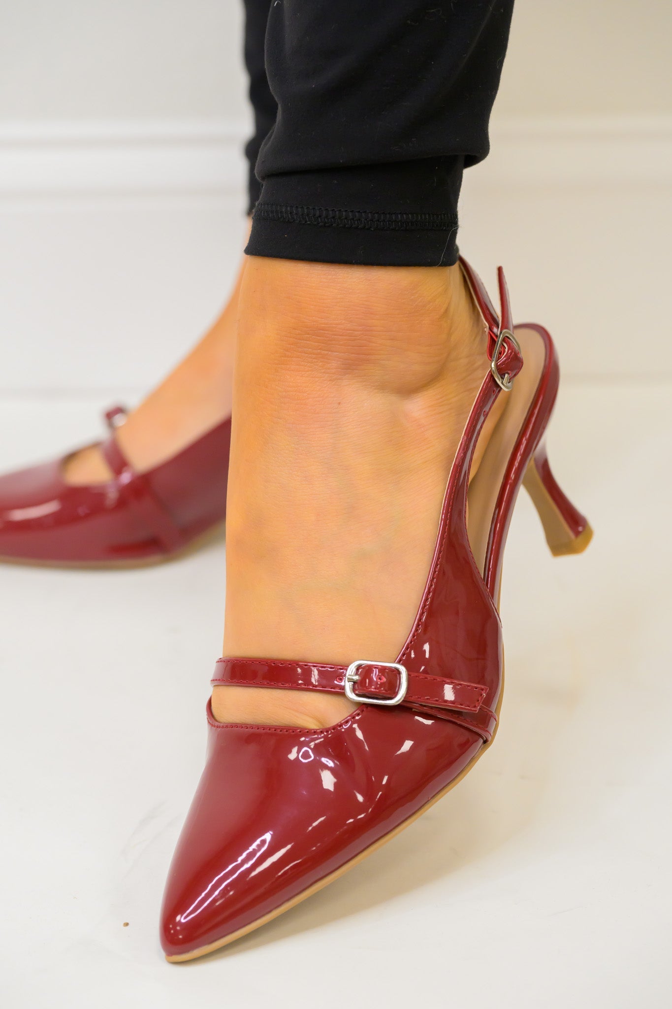 MIA Sauraa Heels - Wine Patten
