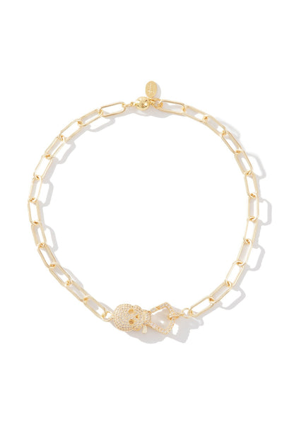 Skully Necklace - 3 Colors!