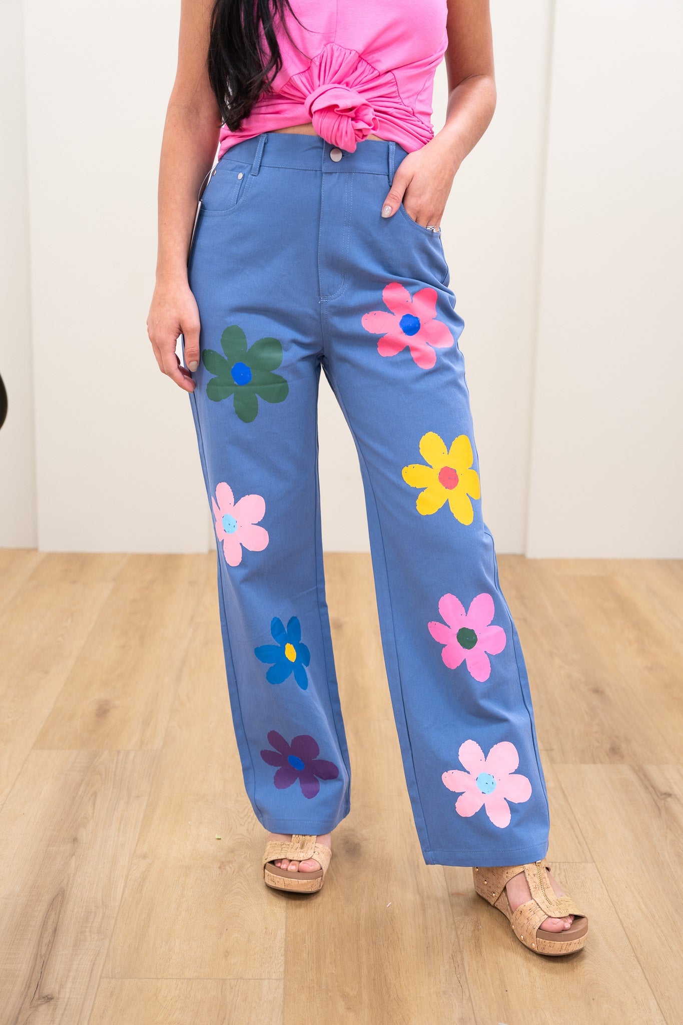 Pickin' Daisies Pants - 2 Colors!