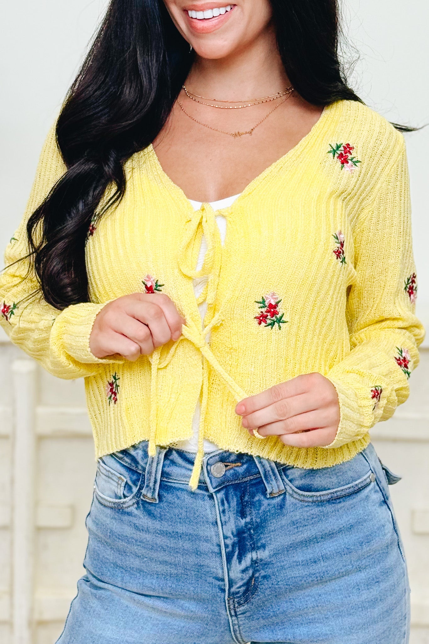 Seasons Of Change Floral Cardigan