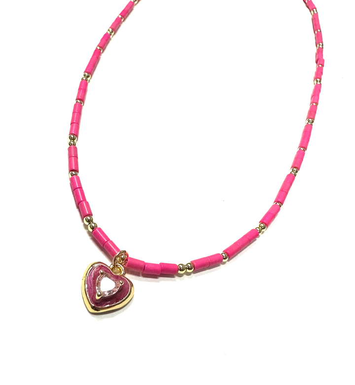 BB Lila Falling In Love Necklace