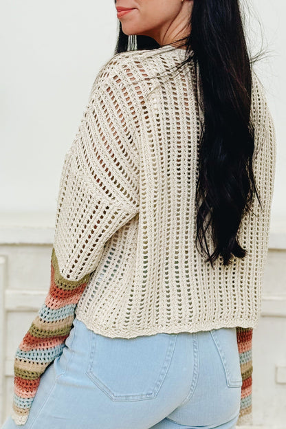 Call It Like You See It Sweater Cardigan - 2 Colors!