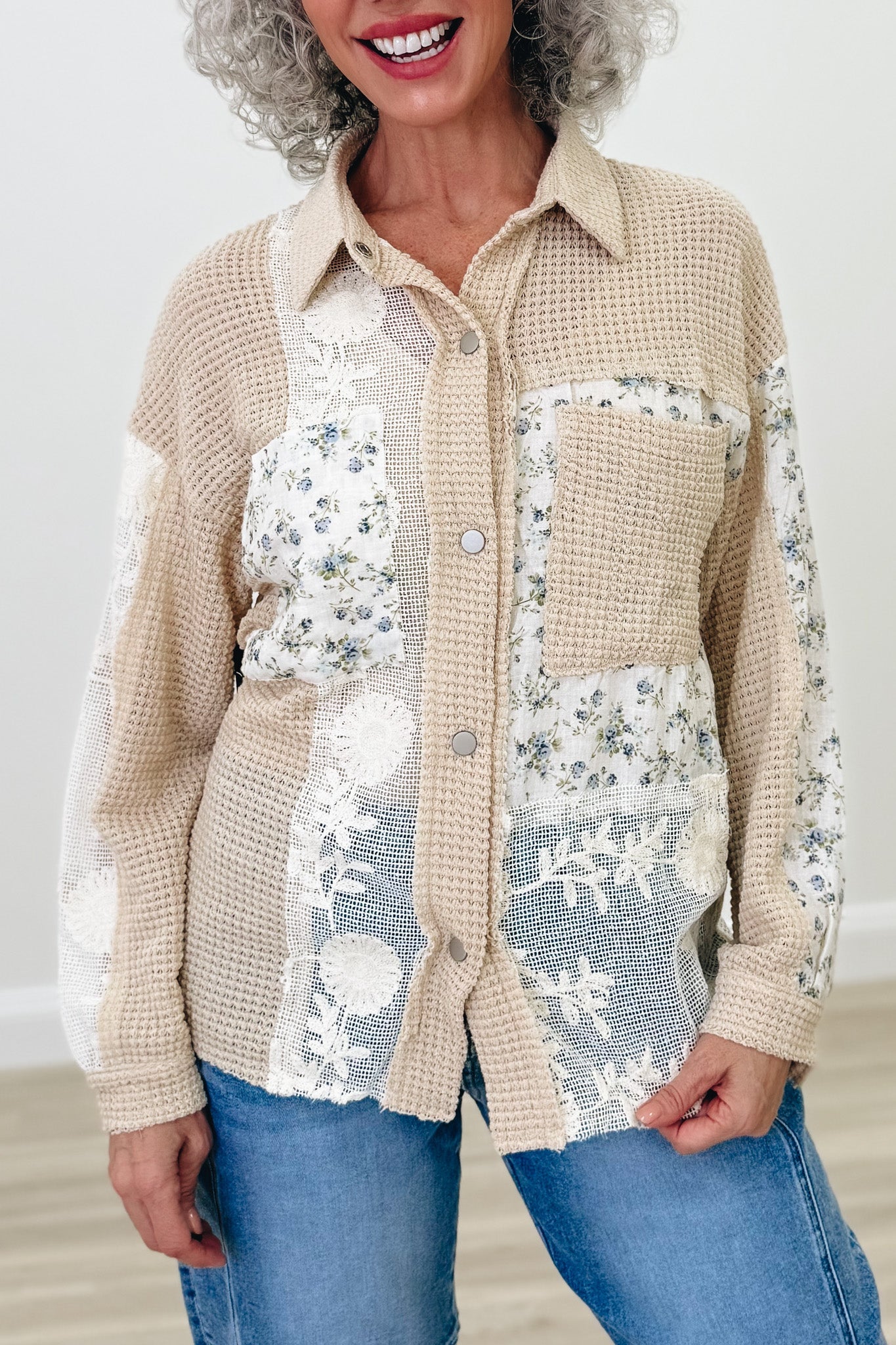 All In Perspective Shacket- 2 Colors!