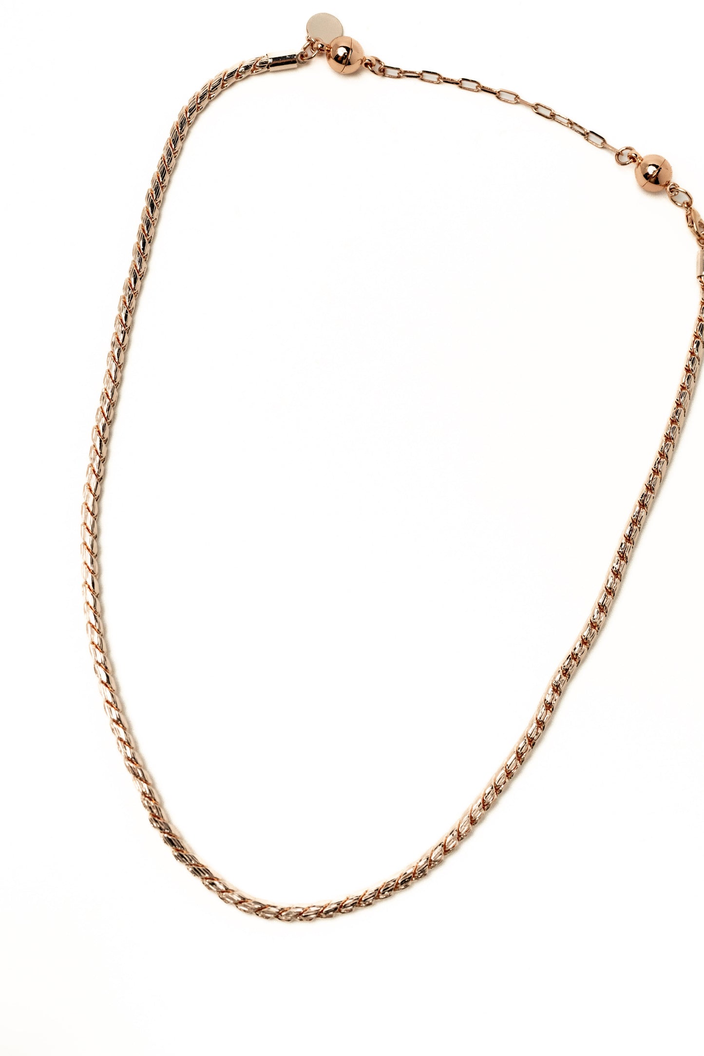 Marietta Necklace - Metallic Coconut