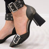 The Lux Pointed Heels - Charcoal