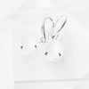 Kaya Earrings - Liquid Metallic Pearl White