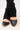 Magnolia Cut Out Chunky Knitted Cuff Ankle Booties - Black