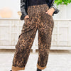 CAT Leopard Barrel Pants