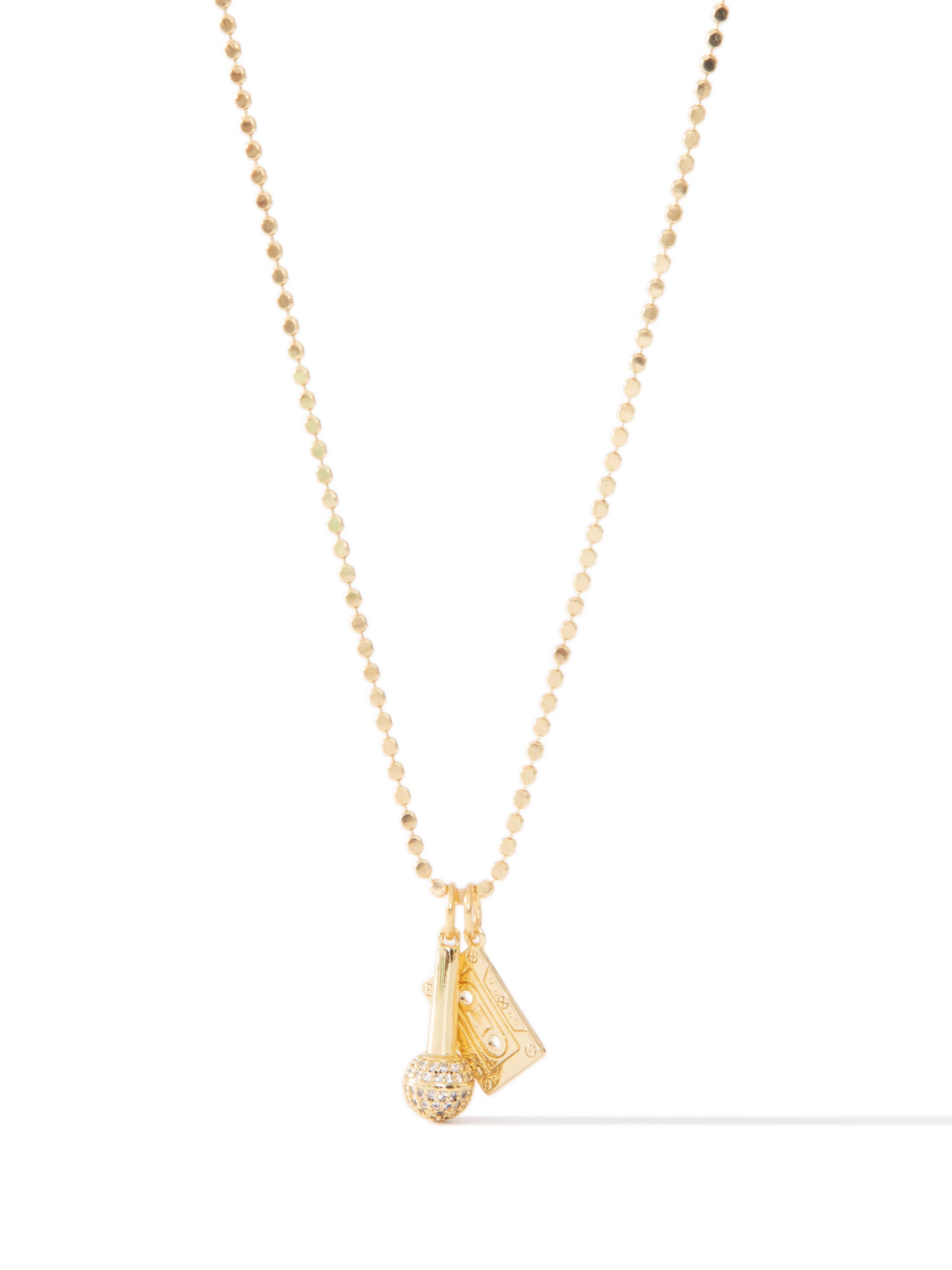 Throw The Mic Necklace