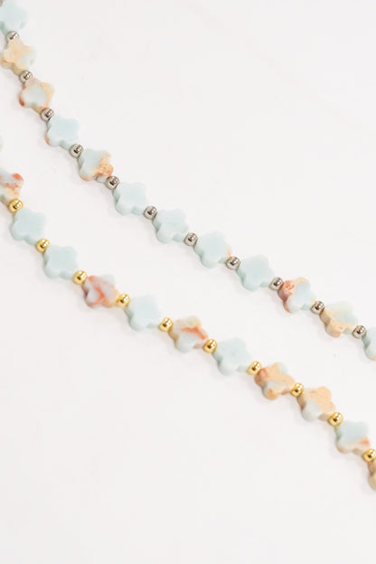 Blooming Skies Necklace - Sky