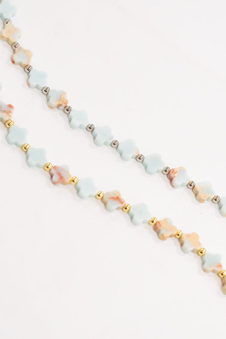 Blooming Skies Necklace - Sky