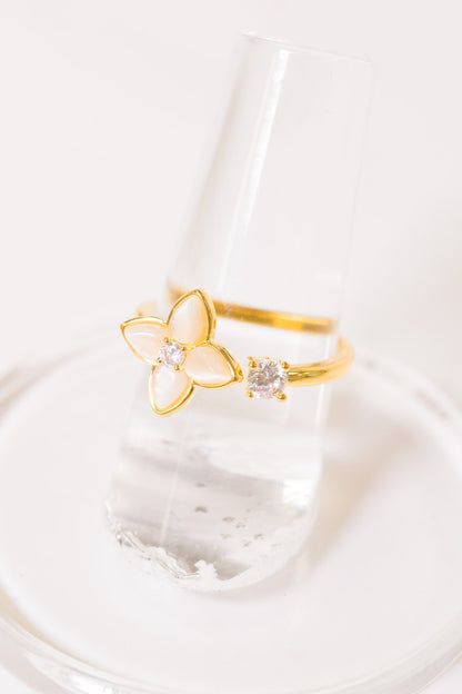 Lotus Ring - Gold