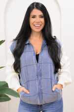 DENIM IVORY