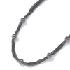 Head Over Heels Necklace - Gunmetal