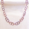 Blank Space Necklace - Liquid Metallic Lilac