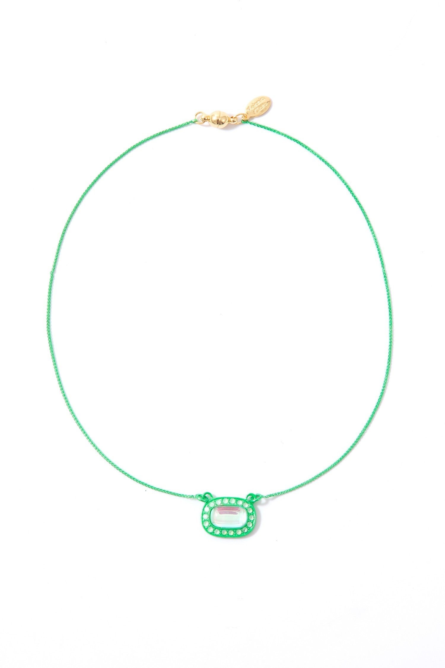Girls Night Out Necklace - Neon Lime