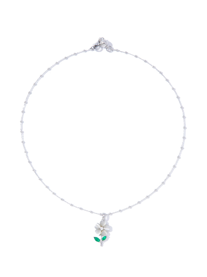 A Field Full Of Daisies Necklace - Silver