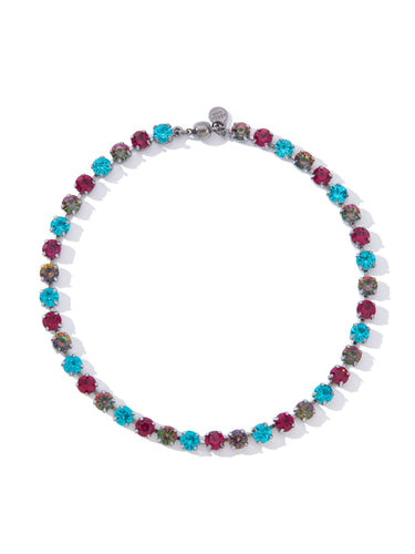 A Higher Place Necklace - Gunmetal Caribbean Night