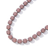 A Higher Place Necklace - Metallic Hershey Kiss Mocha Silk