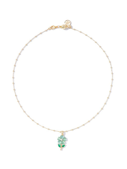 A Field Full Of Daisies Necklace - Gold Eden