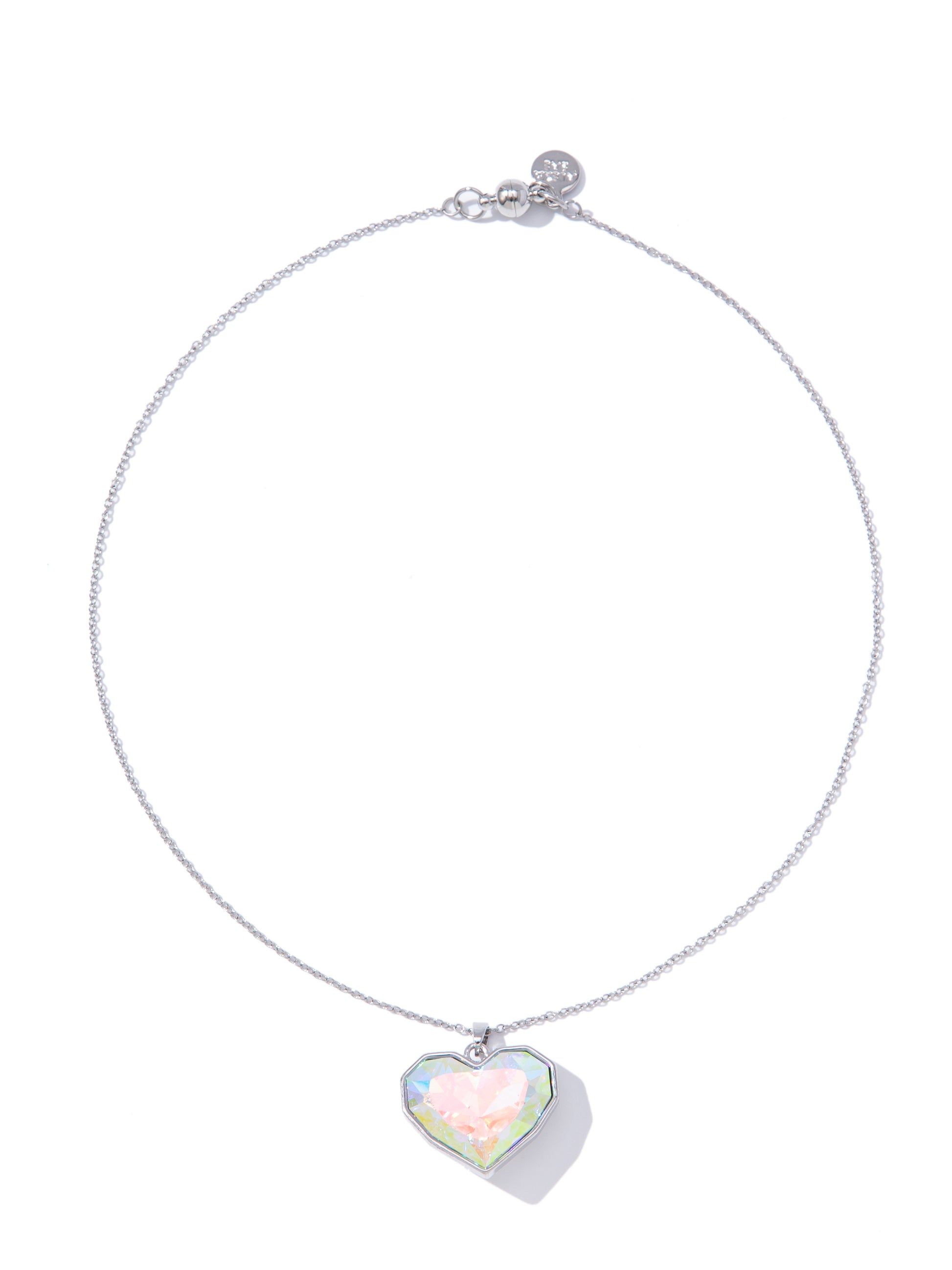 Adore You Necklace - Silver Snow Glow