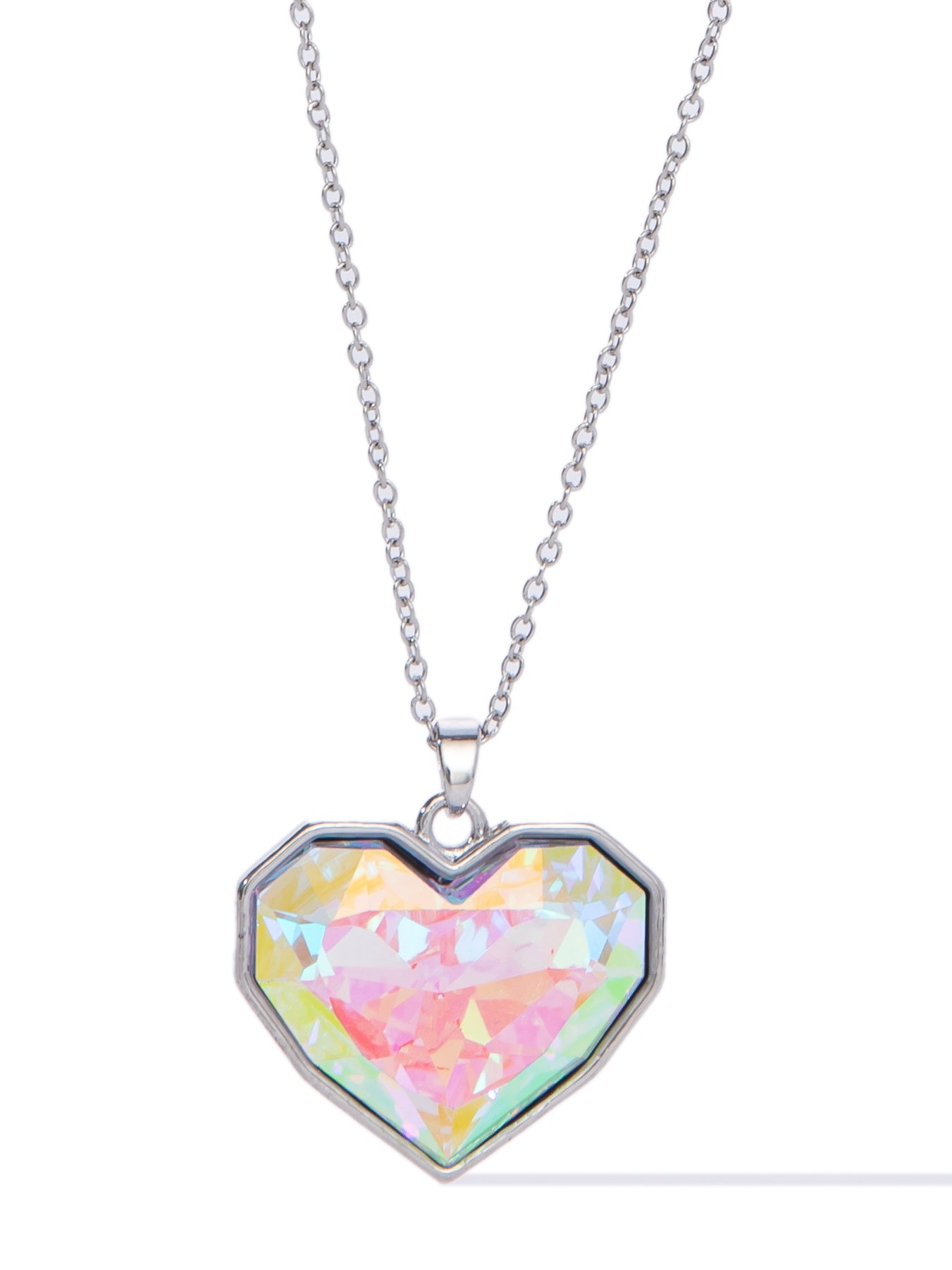 Adore You Necklace - Silver Snow Glow