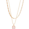 Ainsley Necklace - Gold Petal