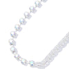 All About Me Necklace - Liquid Metallic Pearl White