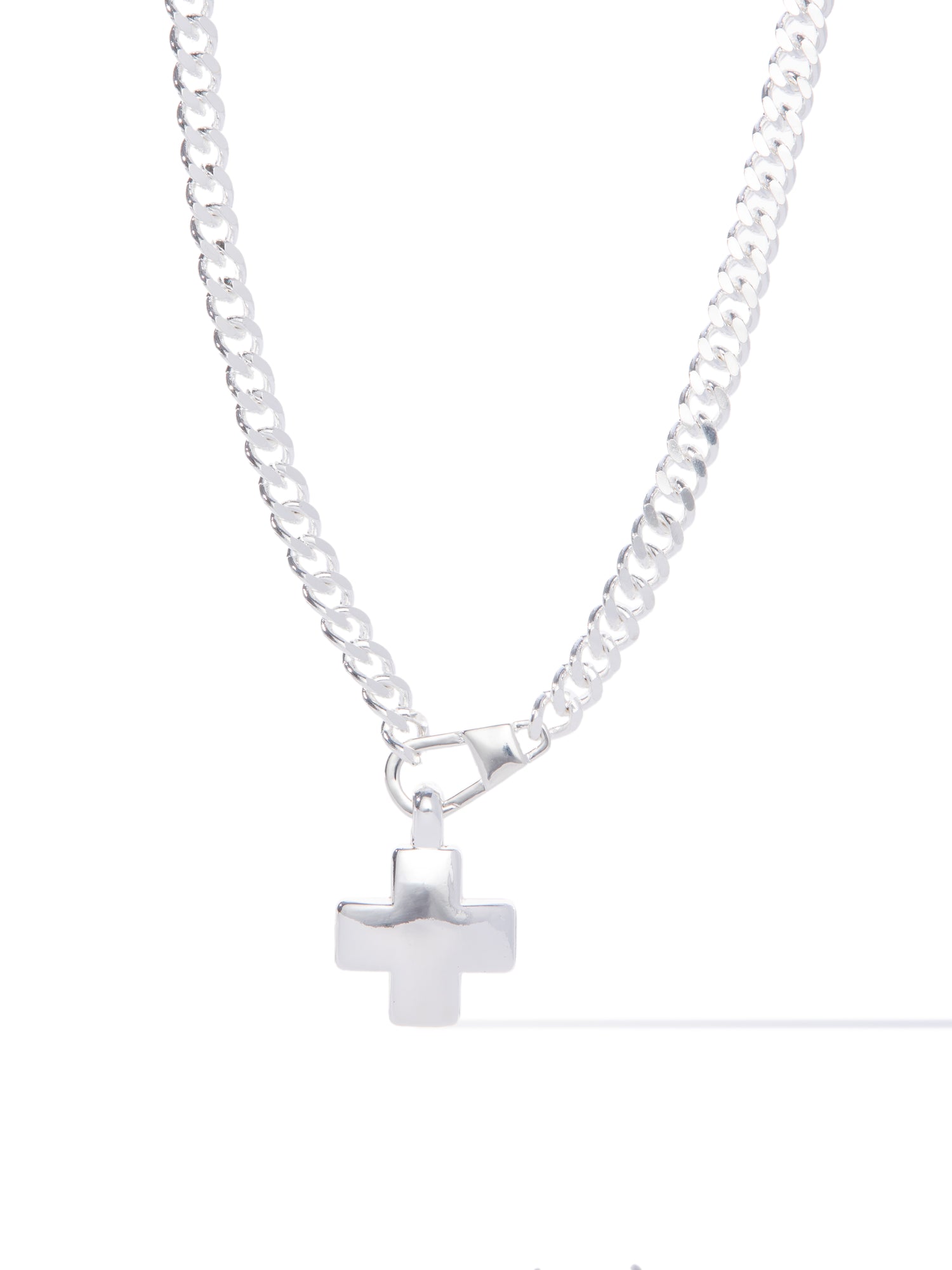 Always With Me Necklace - Liquid Metallic Pearl White