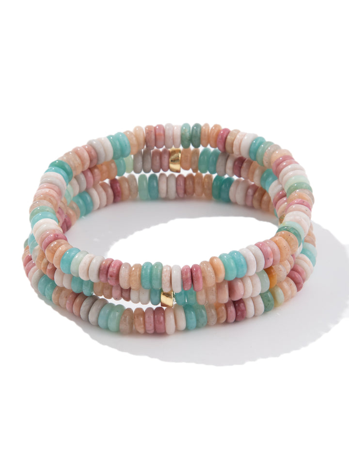 Amelia Bracelet - Pink Sky