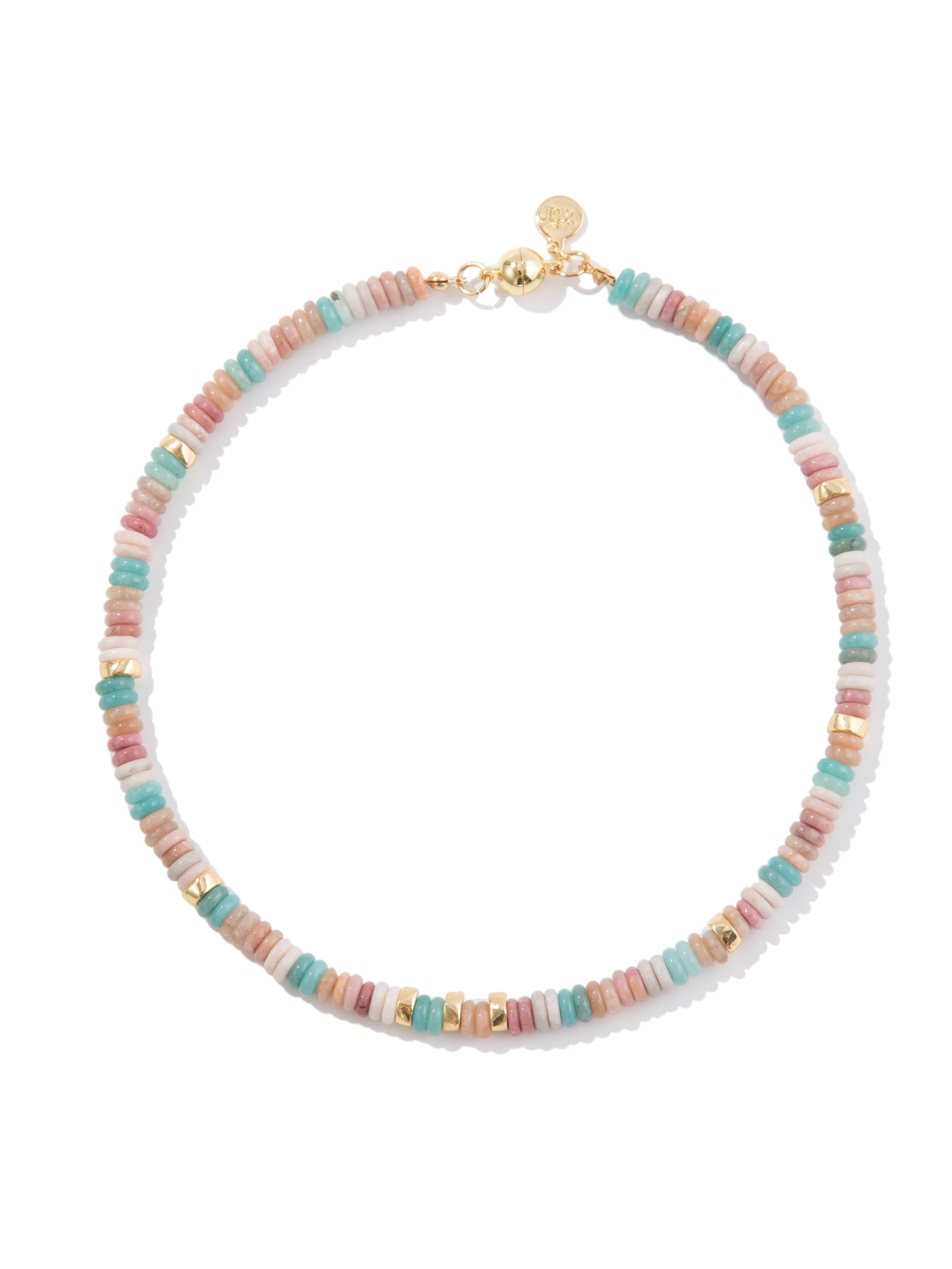 Amelia Necklace - Pink Sky