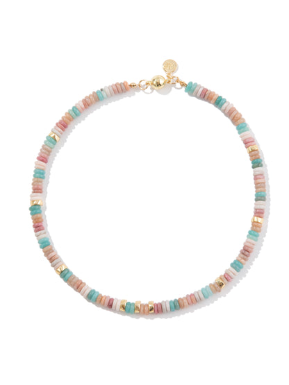 Amelia Necklace - Pink Sky