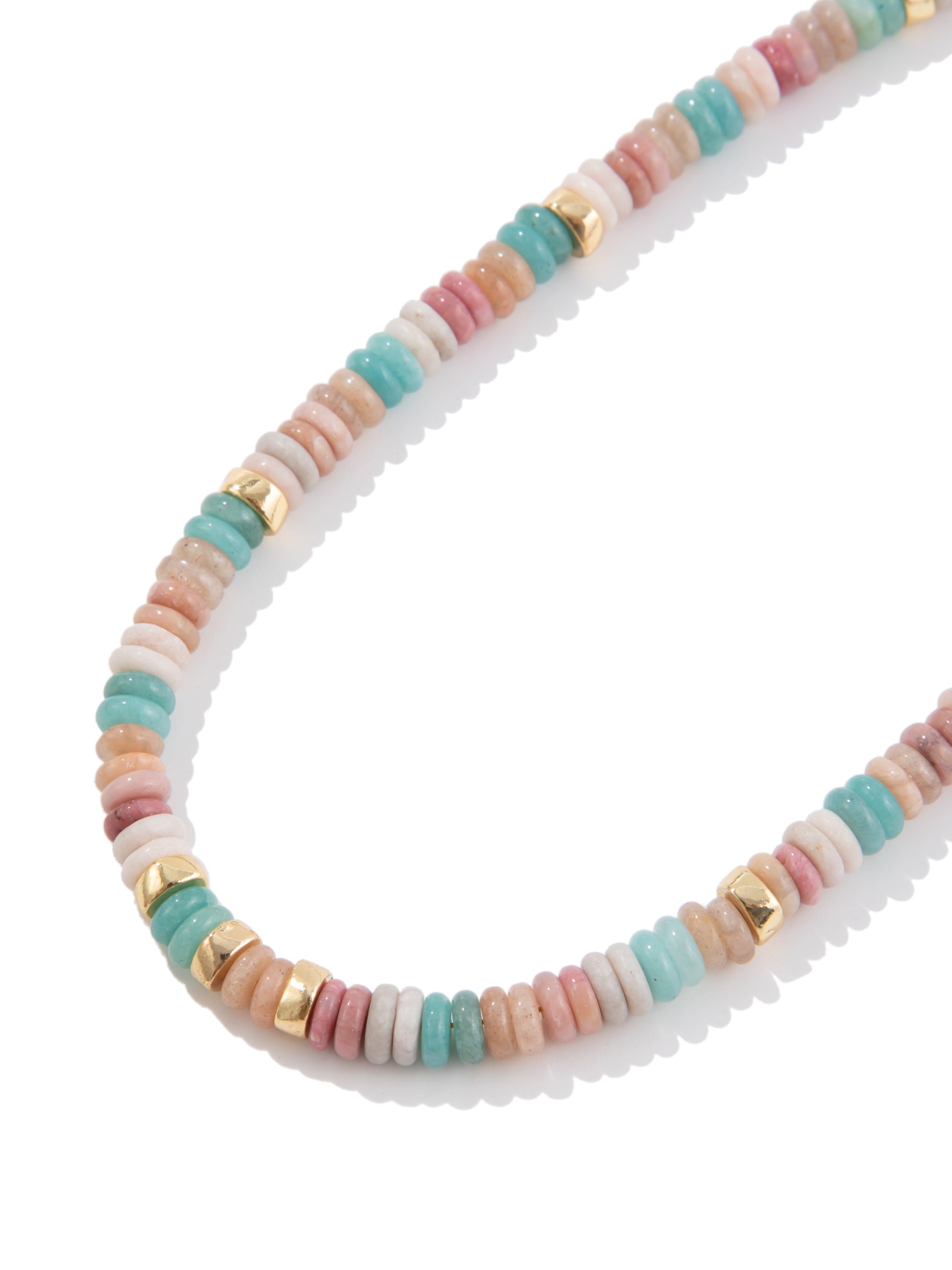 Amelia Necklace - Pink Sky