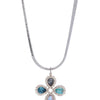 Anya Necklace - Silver Sky