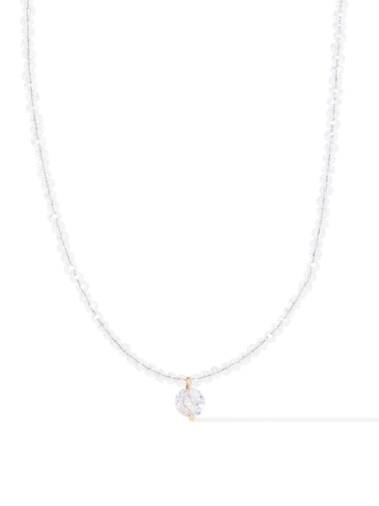 Arianna Necklace - Snow Glow