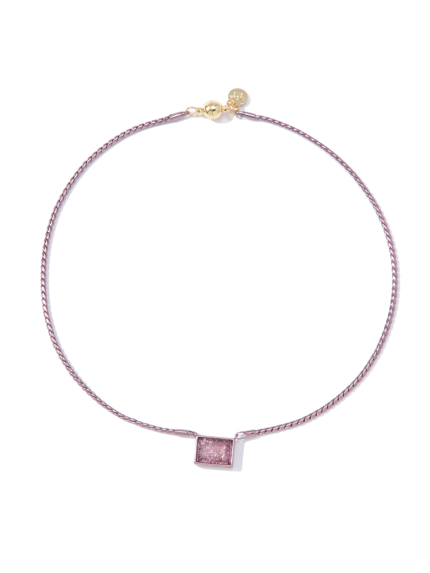 At Last Necklace - Metallic Peony