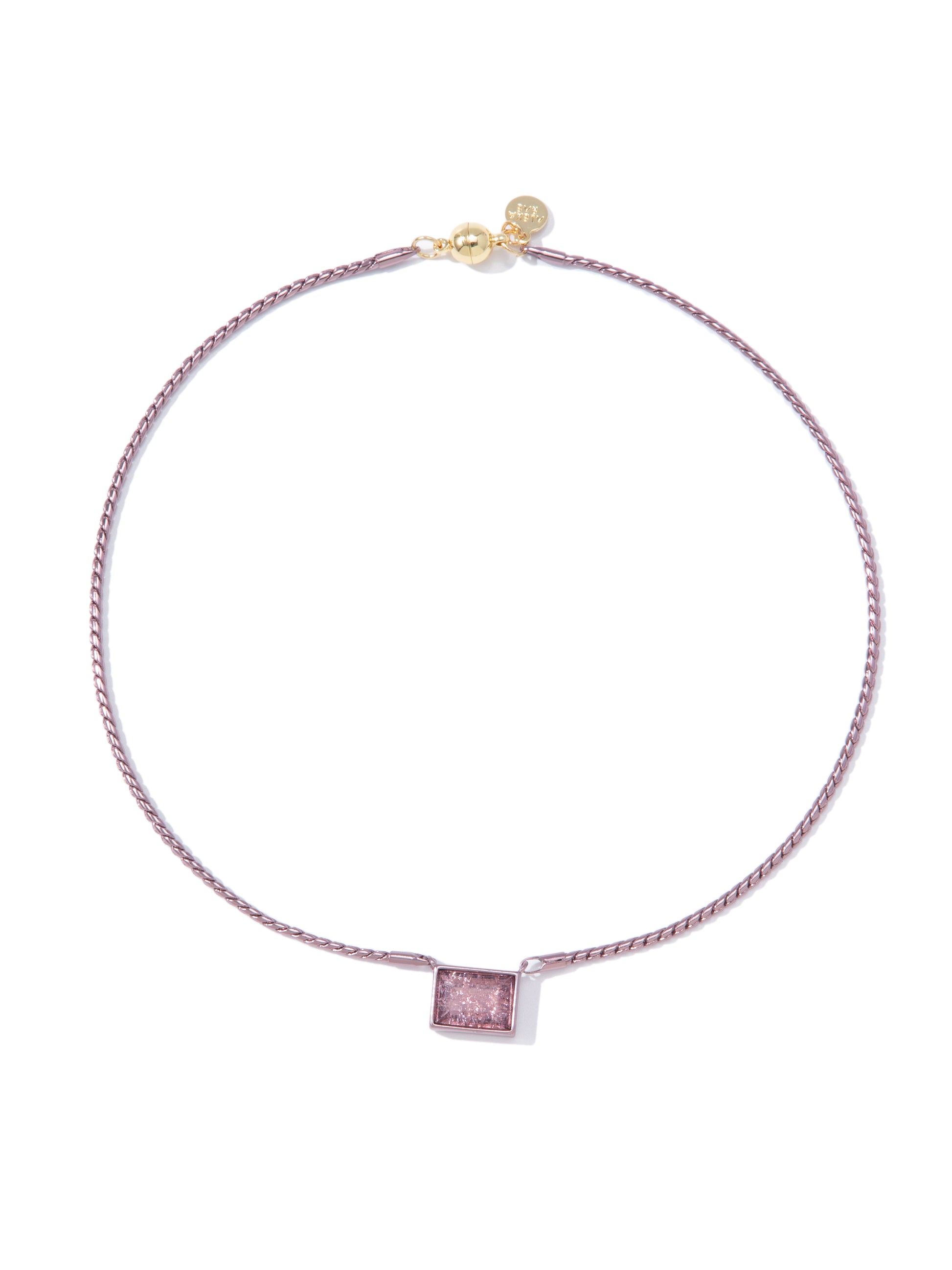 At Last Necklace - Metallic Peony