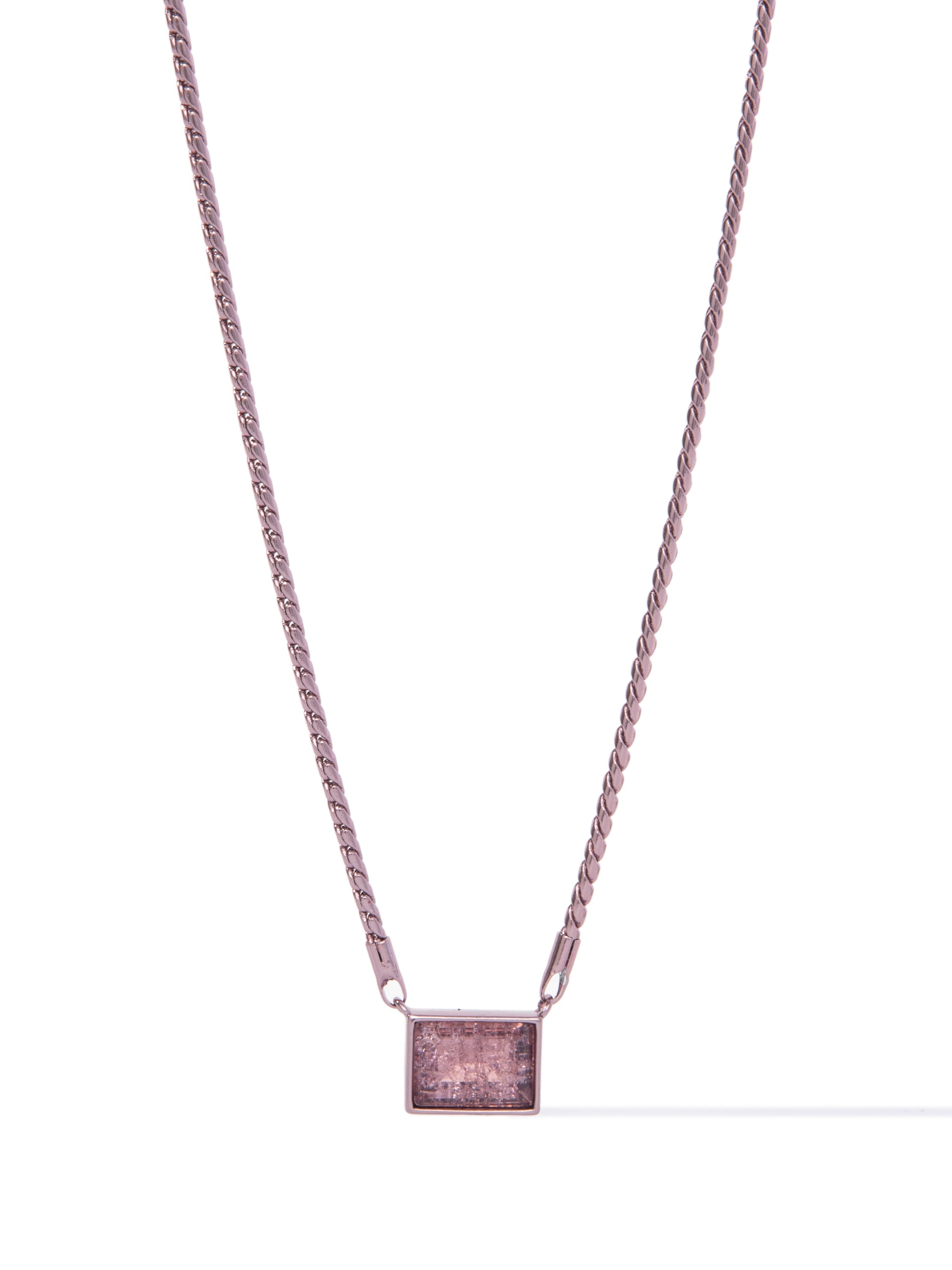 At Last Necklace - Metallic Peony