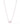 At Last Necklace - Metallic Tickle Me Pink
