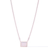 At Last Necklace - Metallic Tickle Me Pink