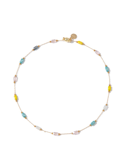 Aura Moon Necklace - Gold Dream