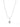 Away We Go Necklace - Liquid Metallic Pearl White