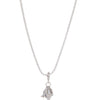 Away We Go Necklace - Liquid Metallic Pearl White