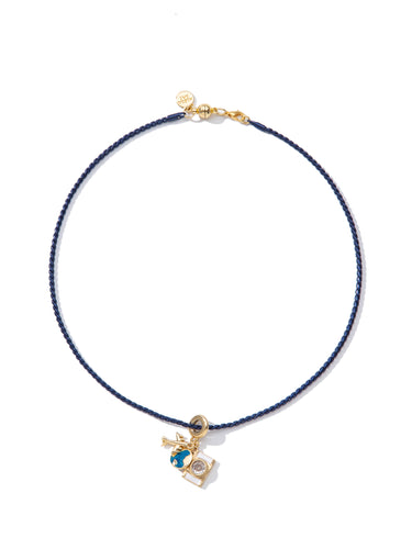 Away We Go Necklace - Midnight