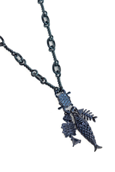 Luca Necklace - Metallic Milky Way
